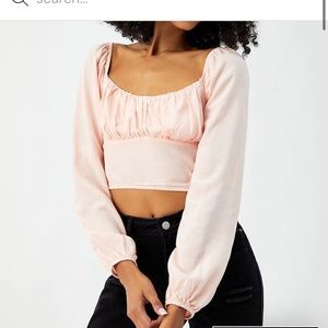 KENDELL AND KYLIE BODICE TOP IN BLUE PACSUM